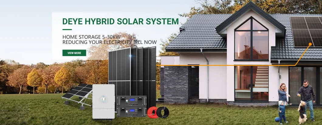 Complete Kit 5kw 10kw 50kw 100kw PV Modules Growatt Inverter Mounting Bracket Home Lithium Battery on off Grid Tied Solar Energy Panel Power System