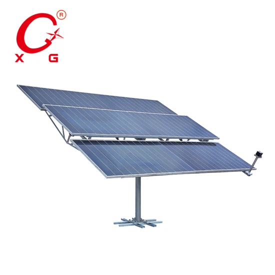 Sistema de seguimiento fotovoltaico solar de doble eje 3kw Smart Tracker Sun Power Clean Energy T6 Soporte de soporte de generación de energía solar